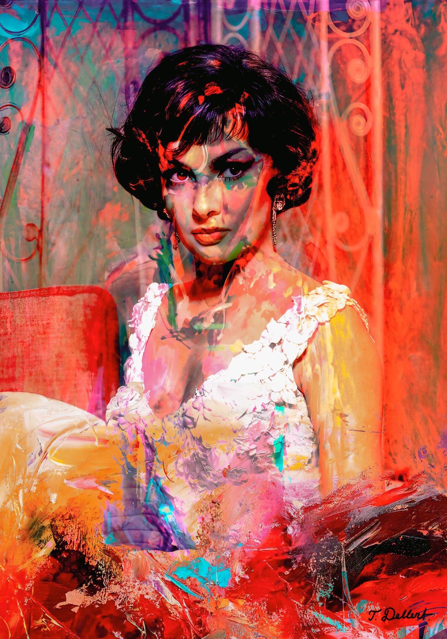 Artistic Portrait of Lollobrigida copy